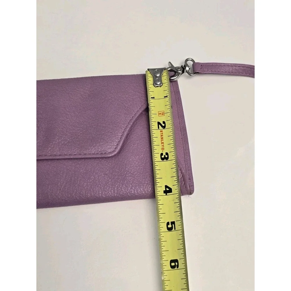 Pink 100% Genuine Leather RFID Protected Women's Multipurpose Wallet 9